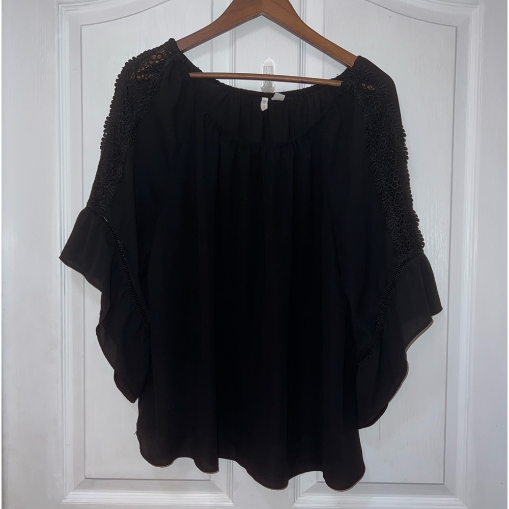Cato brand size XL black tunic.